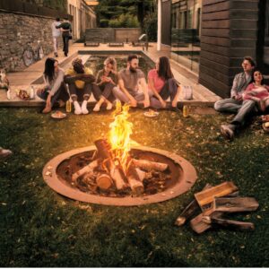 AK47 Hole fire pit