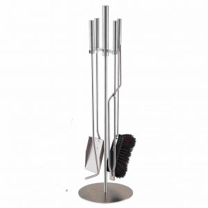 Sino STAINLESS STEEL Fire Tools. MODERN Companion Set & DESIGNER Fire Iron Stand By Conmoto LUXURY Hearth TOOLS, Germany. SHOP NOW.