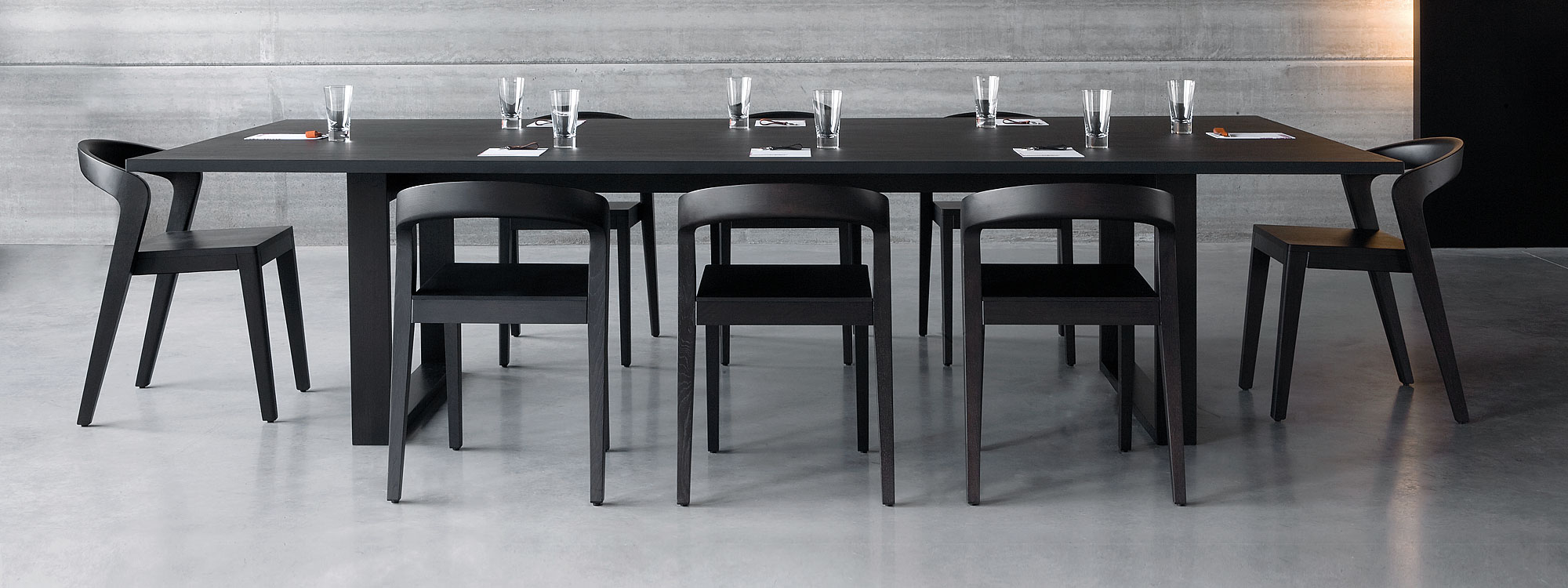 Wildspirit Lati Contemporary Interior Table. Modern Solid Wood Table.