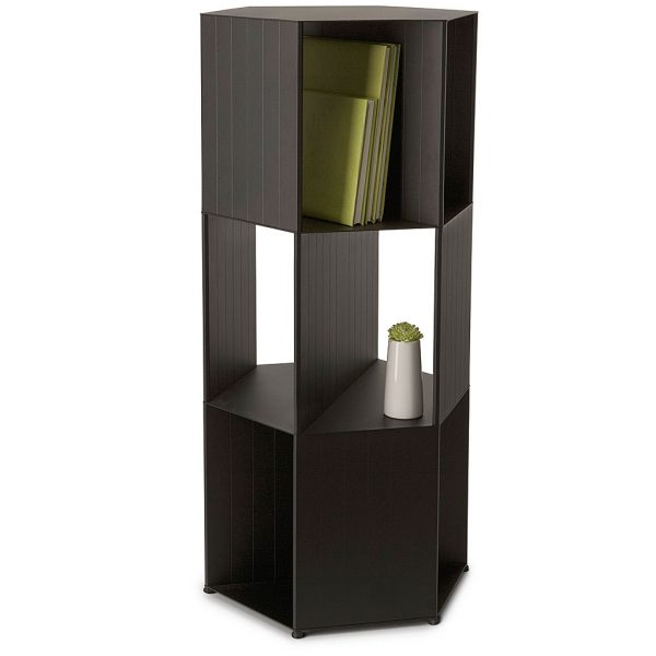 Quodes HEXAGON Geometric Storage Furniture - Minimalist Pedestal Bookcase, Side Table, Room Divider. High Quality Modern Design Furniture.