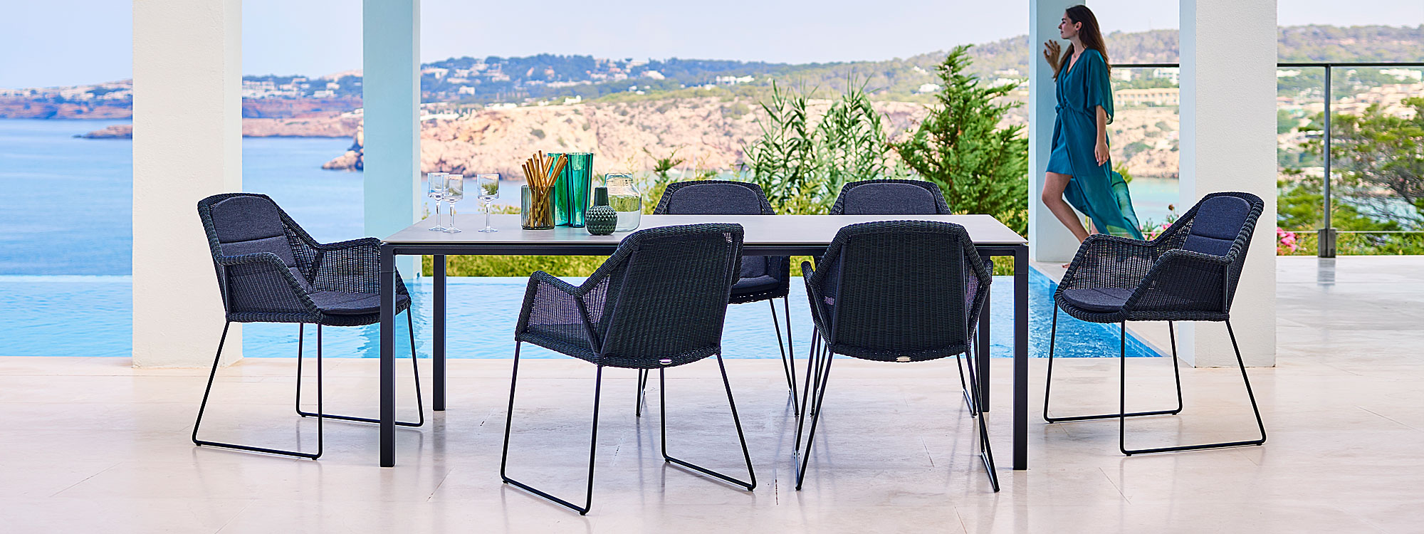 Breeze garden chair is made in high quality materials and requires little or no maintenance
