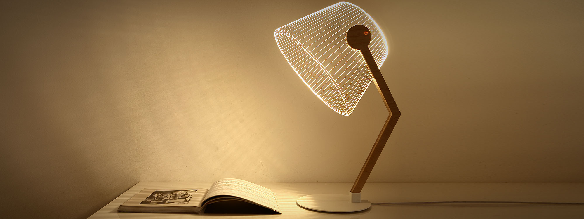 ZIGGi Desk Lamp From Bulbing Designer LED Lamp Collection By Studio Cheha. Modern Design Table Lamp, Contemporary Floor Lamp, Designer Pendant Light Collection - Unique Designer Gift