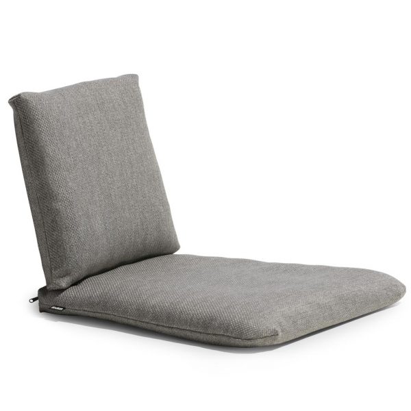 Duct garden chair has integrated seat & back cushion in range of high quality Krevin fabrics