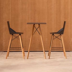 Faz Wood BAR FURNITURE - MODERN BARSTOOLS & HIGH BAR TABLES In HIGH QUALITY Hospitality Furniture Materials By Vondom Contemporary CONTRACT FURNITURE