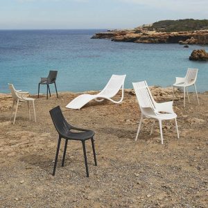 Ibiza ECO Furniture - MODERN Contract CHAIRS & STACKING Bistro SEATING - RECYCLED PLASTIC Furniture By VONDOM Plastic Hospitality Furniture