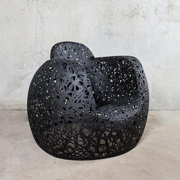 [BLACK] Basalt Garden Furniture ART.