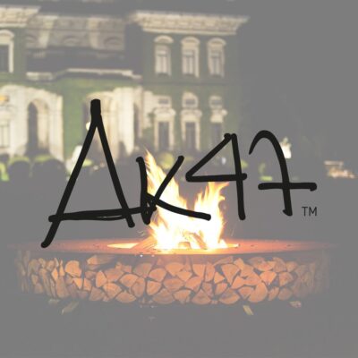 Image of AK47 Design fire pit company logo