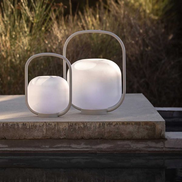 Otus LED garden lanterns & modern outdoor lights are chic garden lights in high quality exterior lighting materials by Todus furniture.