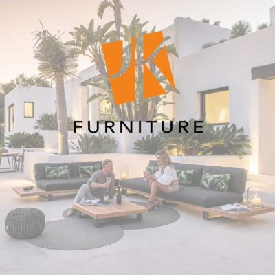 Image of Jati & Kebon logo superimposed over Truro modern teak corner sofa