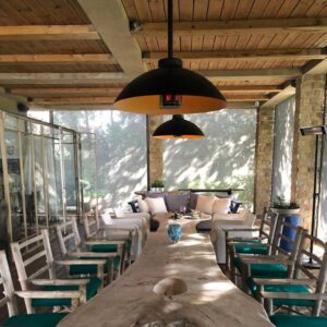 Heatsail Dome Pendant Exterior Ceiling Heater