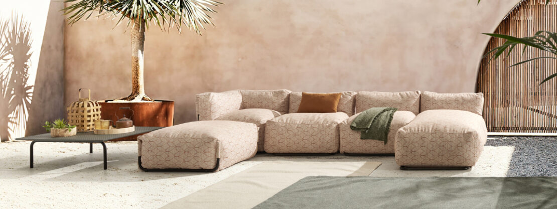 Image of Enhola garden bean bag sofa by Komoom