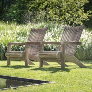 Pair of Gommaire Orso lounge chairs