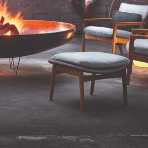 Gloster Kay lounge ottoman