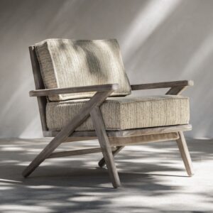 Image of Gommaire 1 seater Alabama relax chair in dappled sunshine