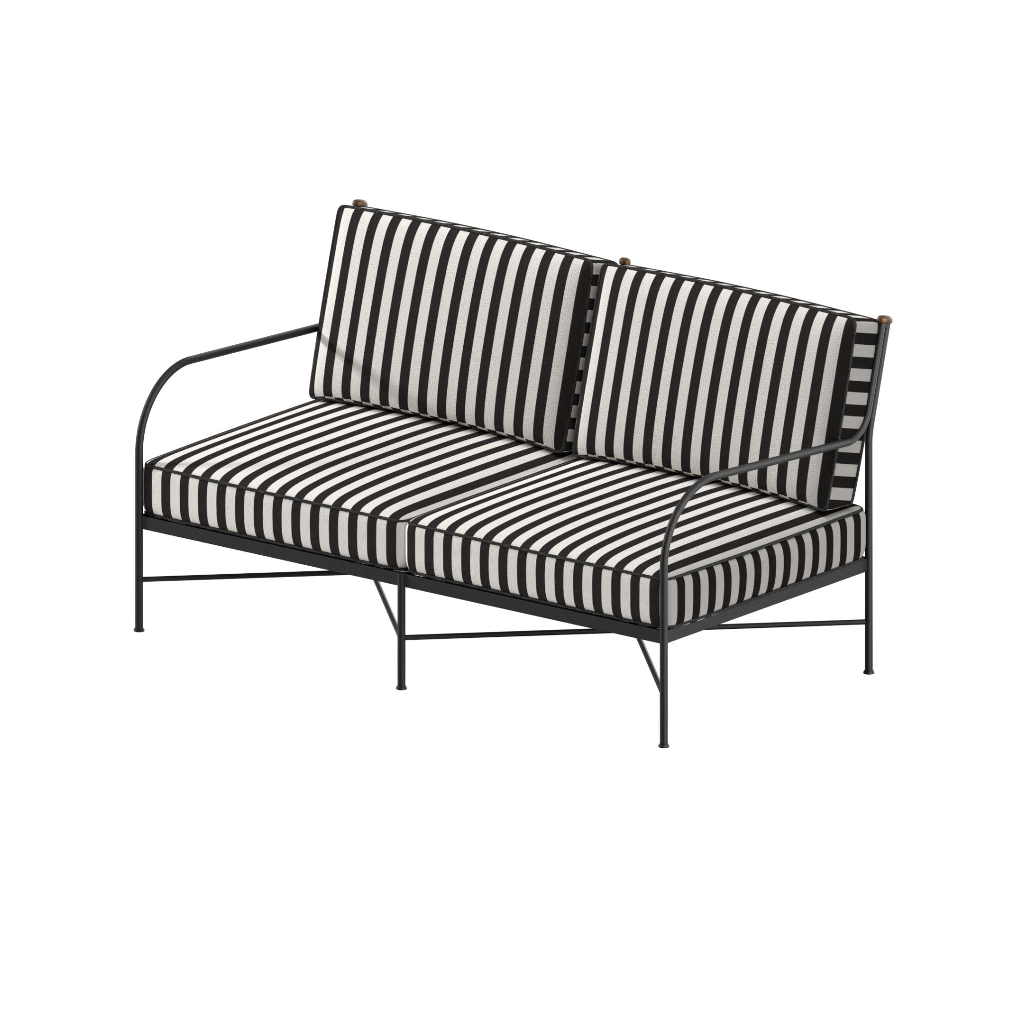Studio image of Unopiu Igea 2-seater sofa IGDIV2