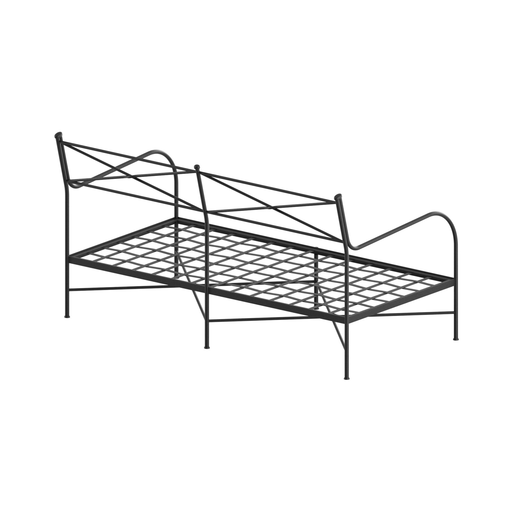 Studio image of Unopiu Igea 2-seater sofa IGDIV2 without cushions