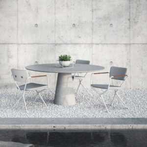 Royal Botania Conix Round Dining Tables