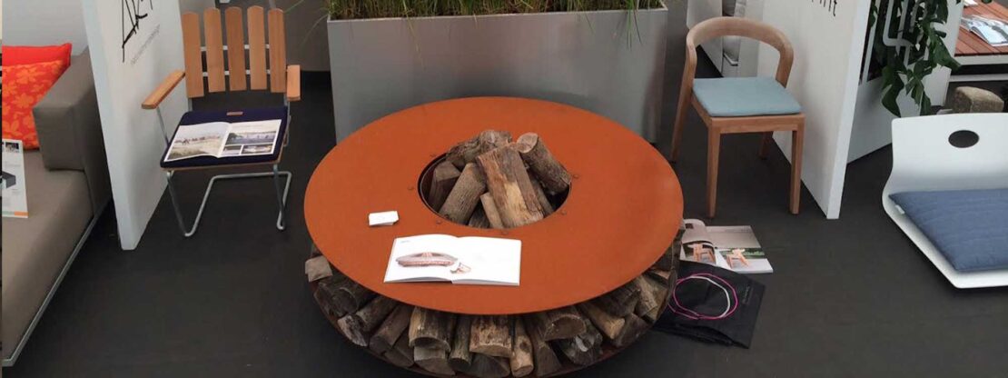 Image of Encompass Furniture stand at Grow exhibition, in Hampstead London
