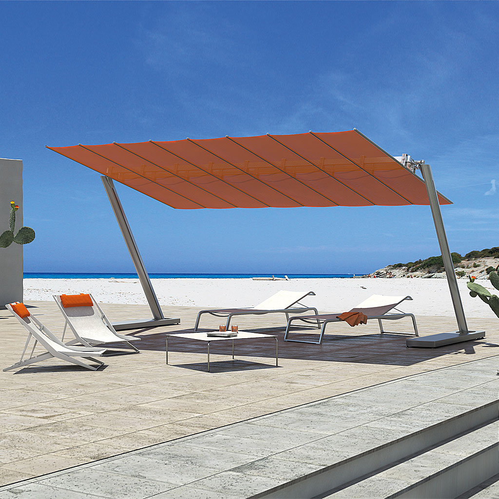 Image of FIM Flexy Zen freestading retractable awning
