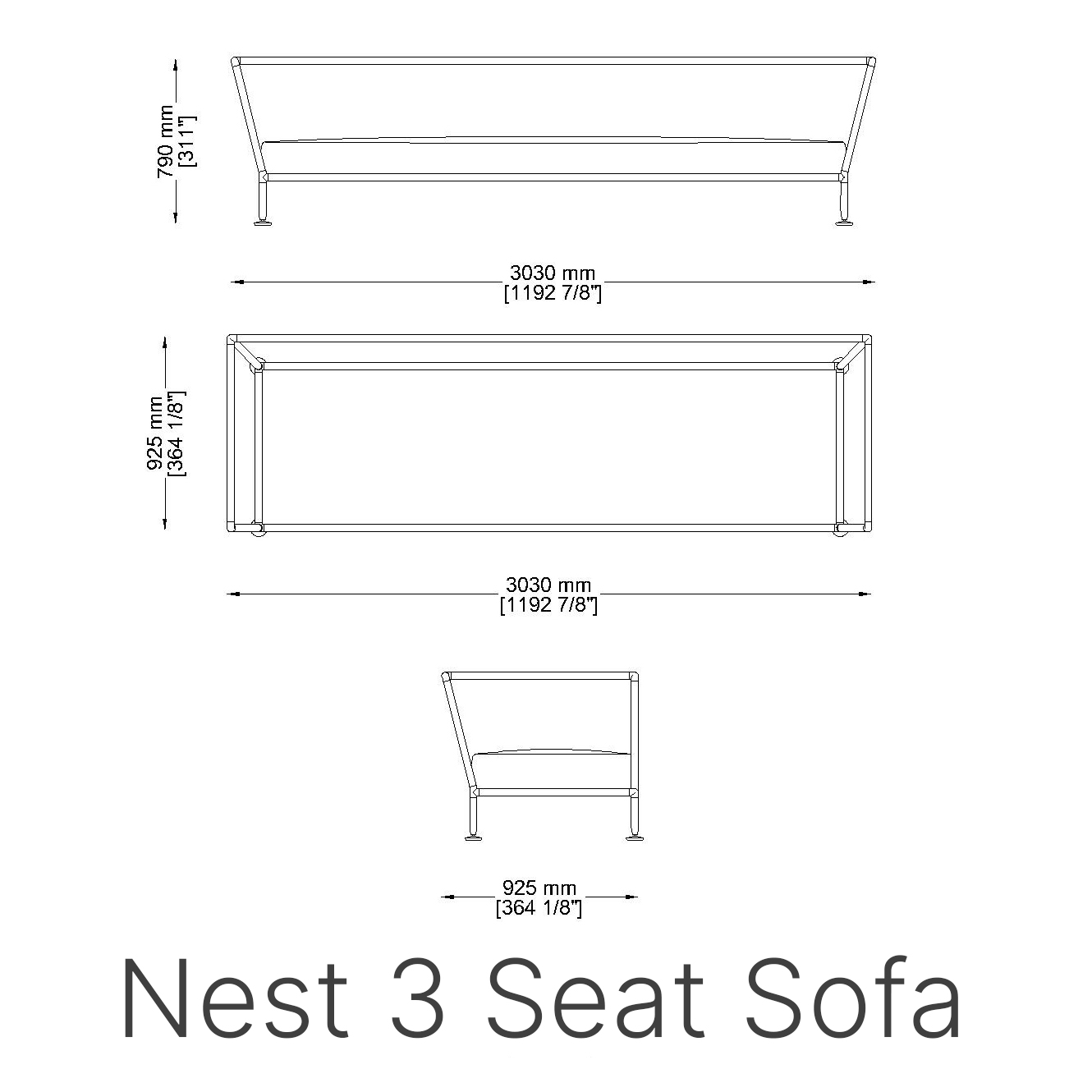 Coro Nest Garden Sofa - Image 5