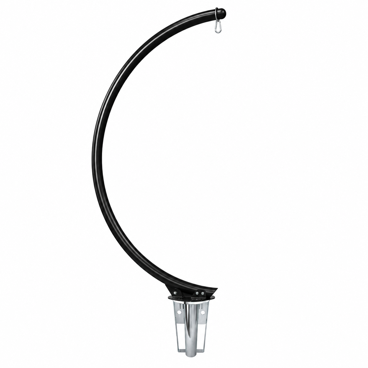 Image of Unknown Nordic stand with in-ground fitting in black