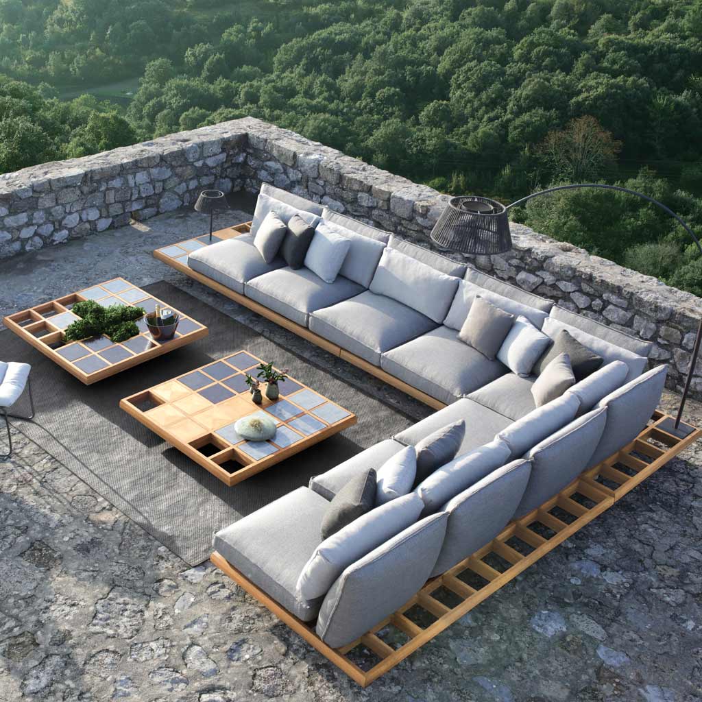 Image of Royal Botania Mozaix sofa set 02 MZX SET 02