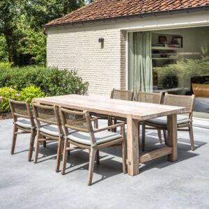 Image of Gommaire Table Jacob & Fiona armchairs