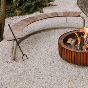 Image of Wunder The Bow Semi-Circle bench